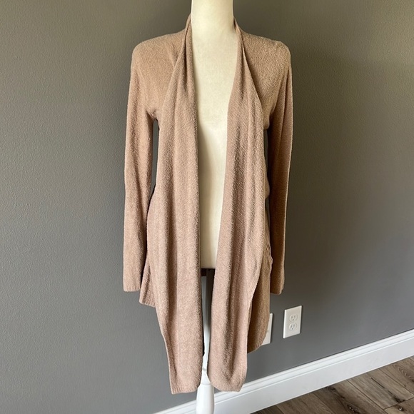 BAREFOOT DREAMS CozyChic Lite Knit Waterfall Cardigan - Picture 1 of 8